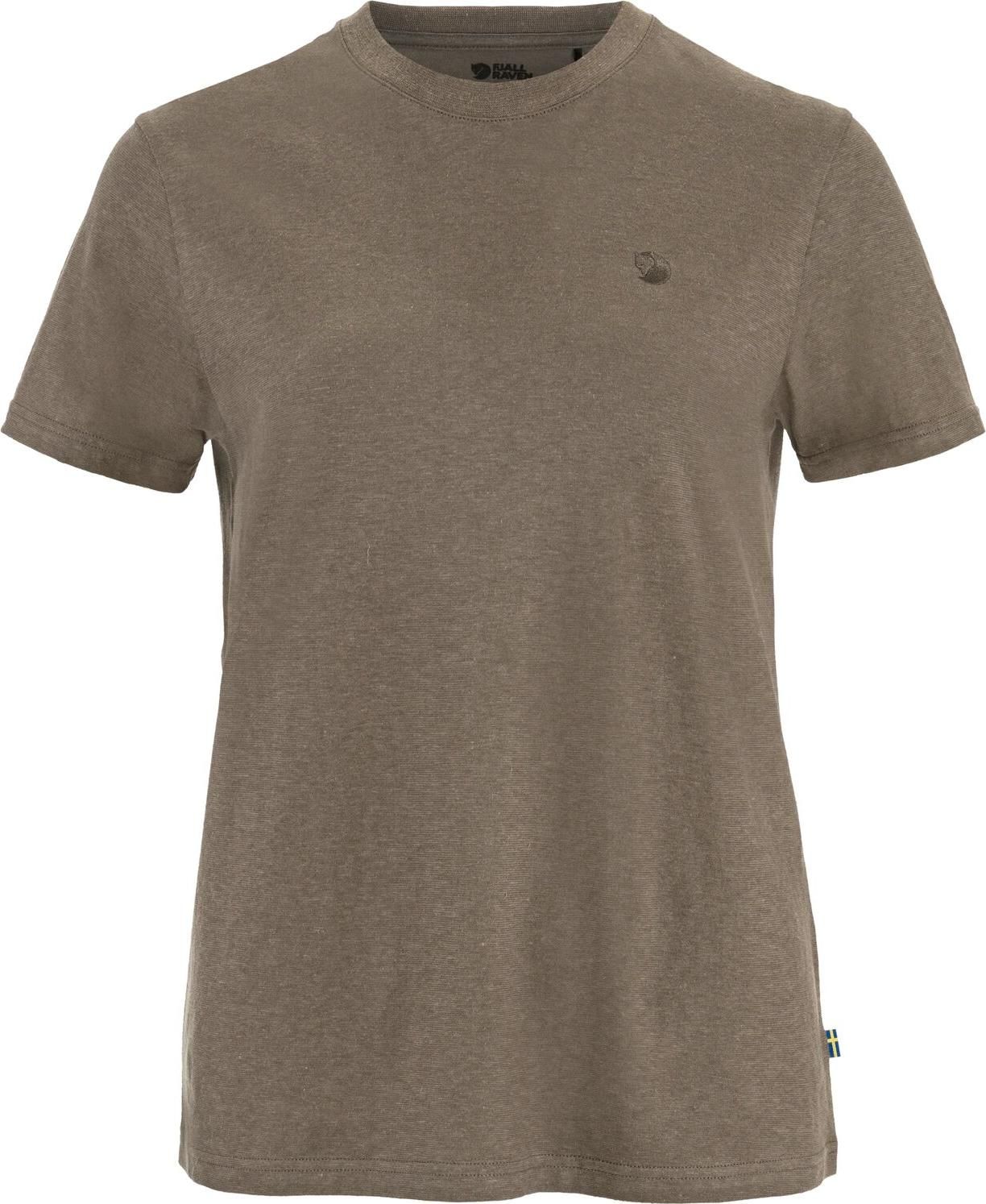 Fjällräven Hemp Blend T-Shirt W Suede Brown