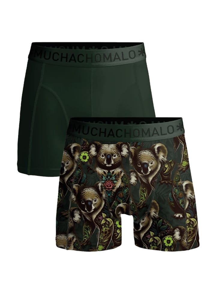 Muchachomalo 1010 Koala 01 2pk Boxer Print/Solid Cm Print/solid Muchachomalo