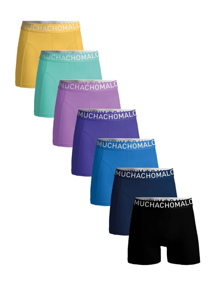 Muchachomalo 1010 Hello Sunshine 7pk Boxer Solid Assorted Muchachomalo