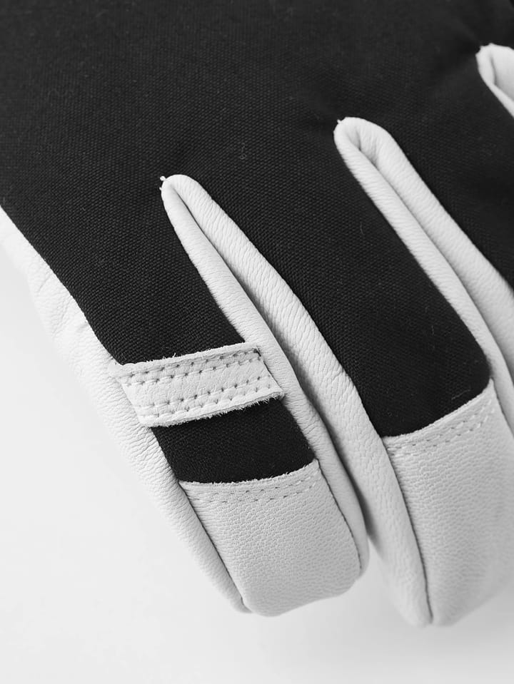 Hestra Army Leather Heli Ski 5-finger Black Hestra