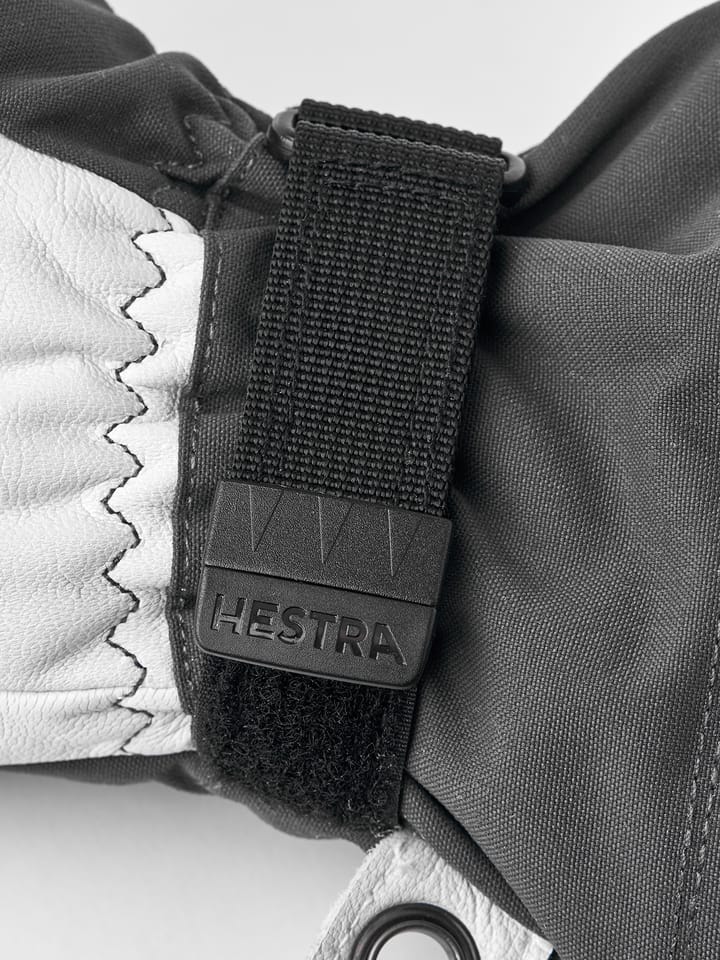 Hestra Army Leather Heli Ski 5-finger Grey Hestra