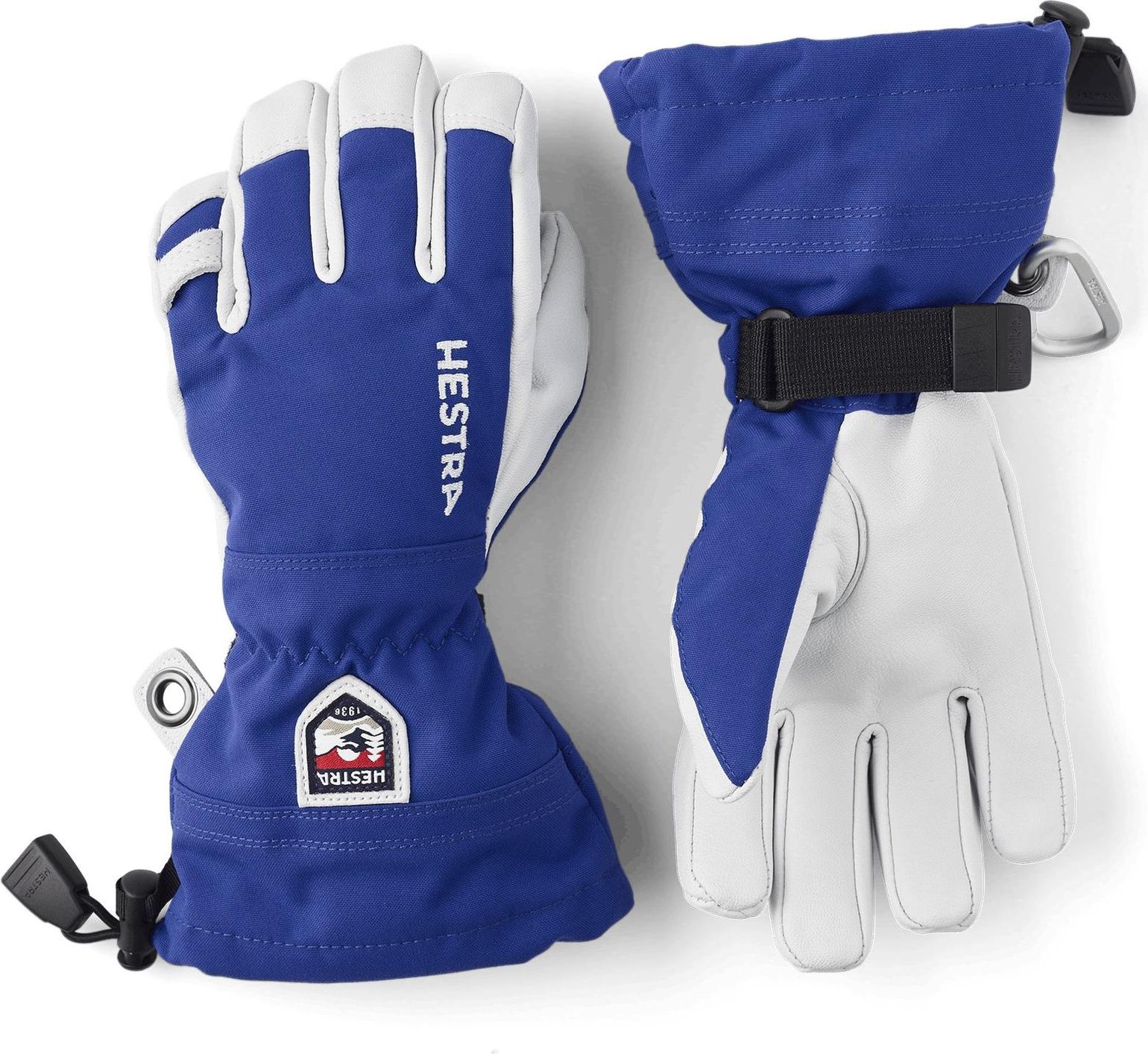 Hestra Juniors' Army Leather Heli Ski Royal