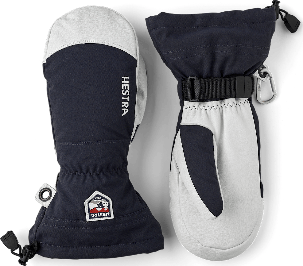 Hestra Army Leather Heli Ski Mitt Black