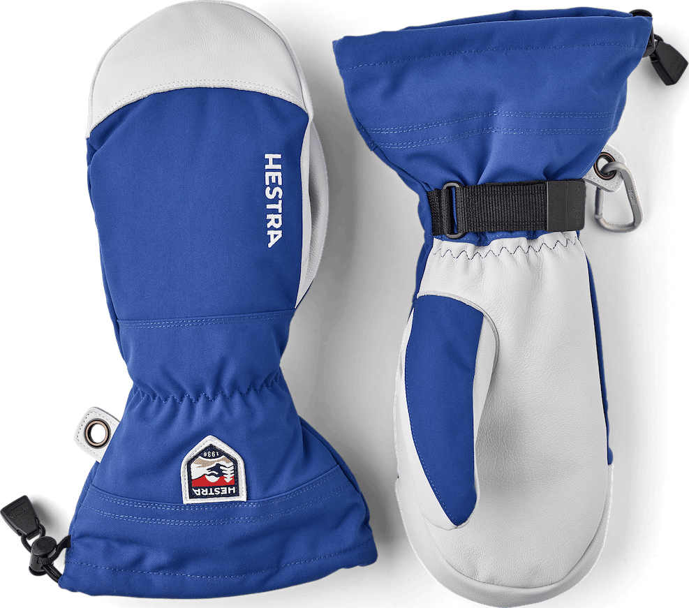 Hestra Army Leather Heli Ski Mitt Royal