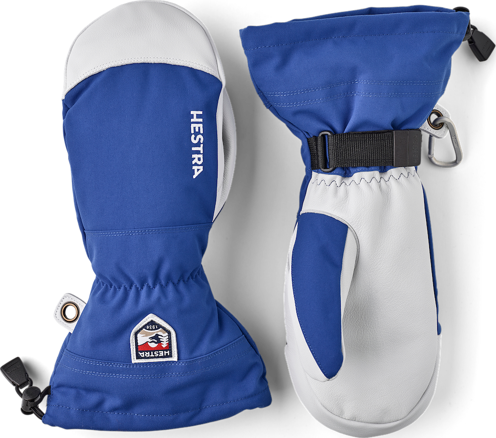 Hestra Army Leather Heli Ski Mitt Royal Skihandsker 10