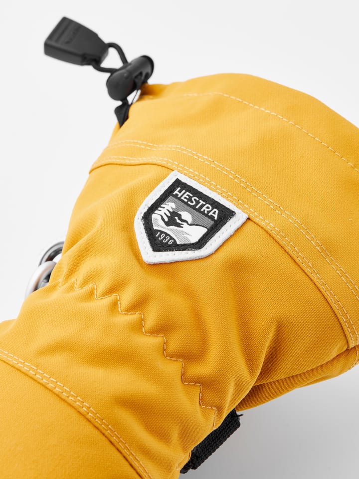 Hestra Army Leather Heli Ski 5-finger Mustard Hestra