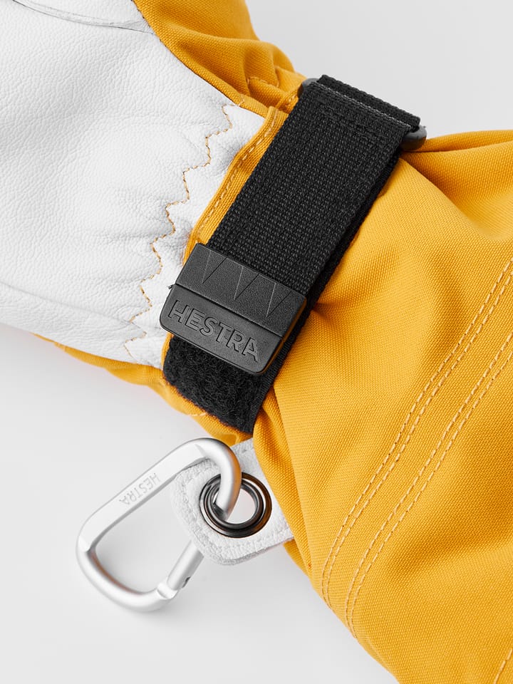 Hestra Army Leather Heli Ski 5-finger Mustard Hestra