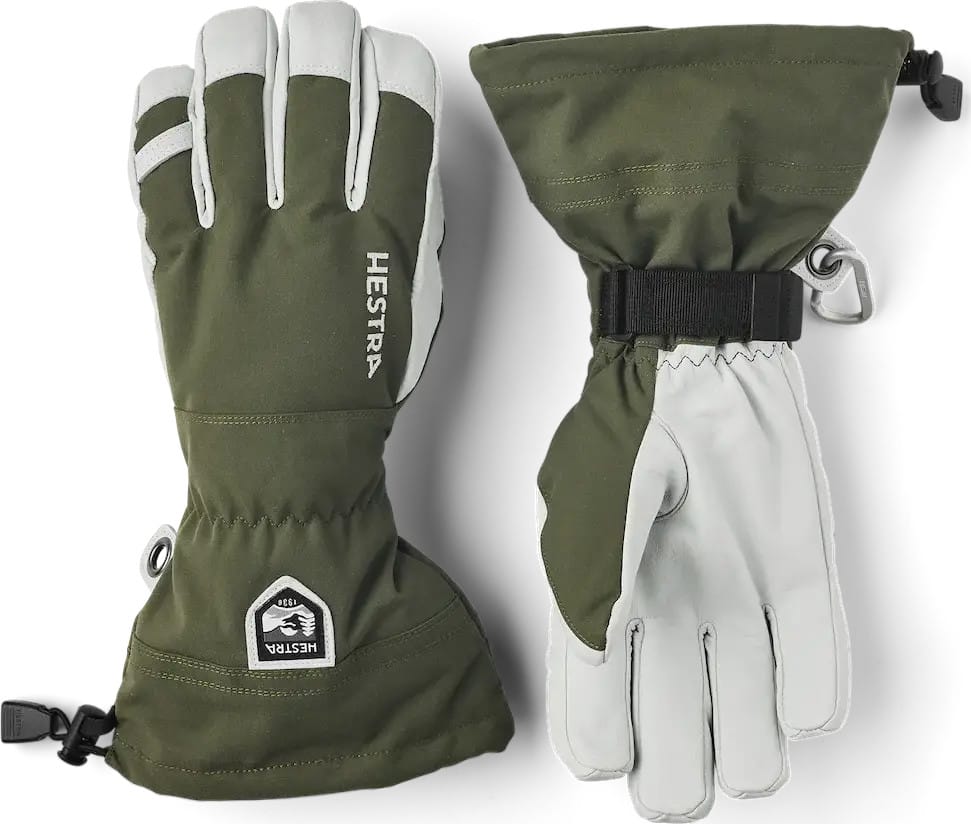 Army Leather Heli Ski Olive