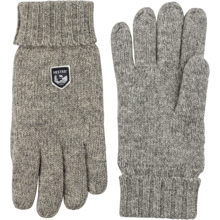 Hestra Basic Wool Glove  Grå Hestra