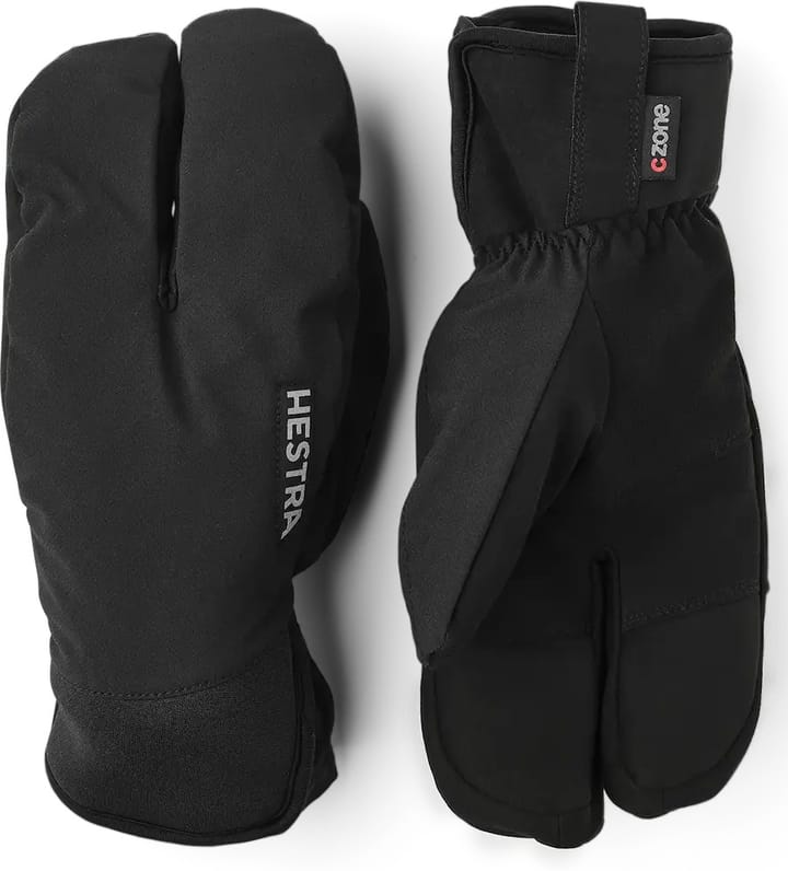 CZone Mistral Split Mitt Black Hestra