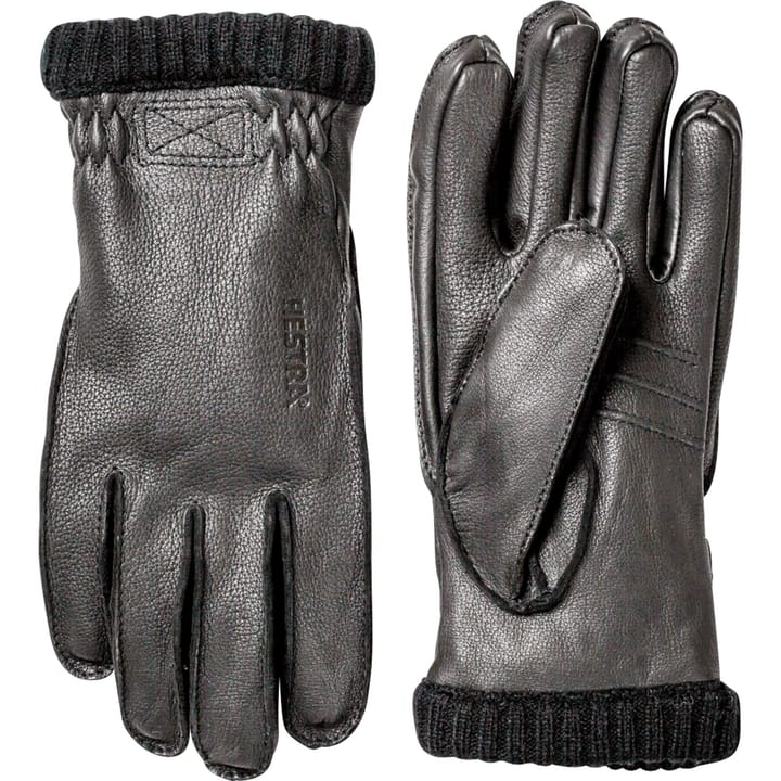 Hestra Deerskin Primaloft Rib Black Hestra