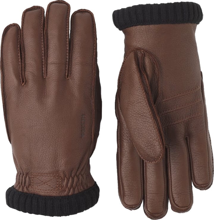 Hestra Deerskin Primaloft Rib Chocolate Hestra