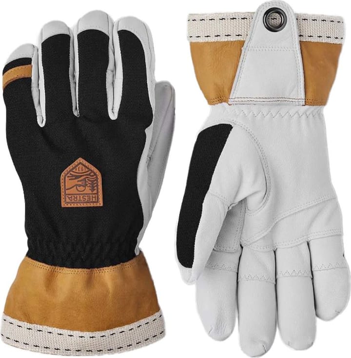 Hestra Ergo Grip Alpha 5 Finger Black Hestra