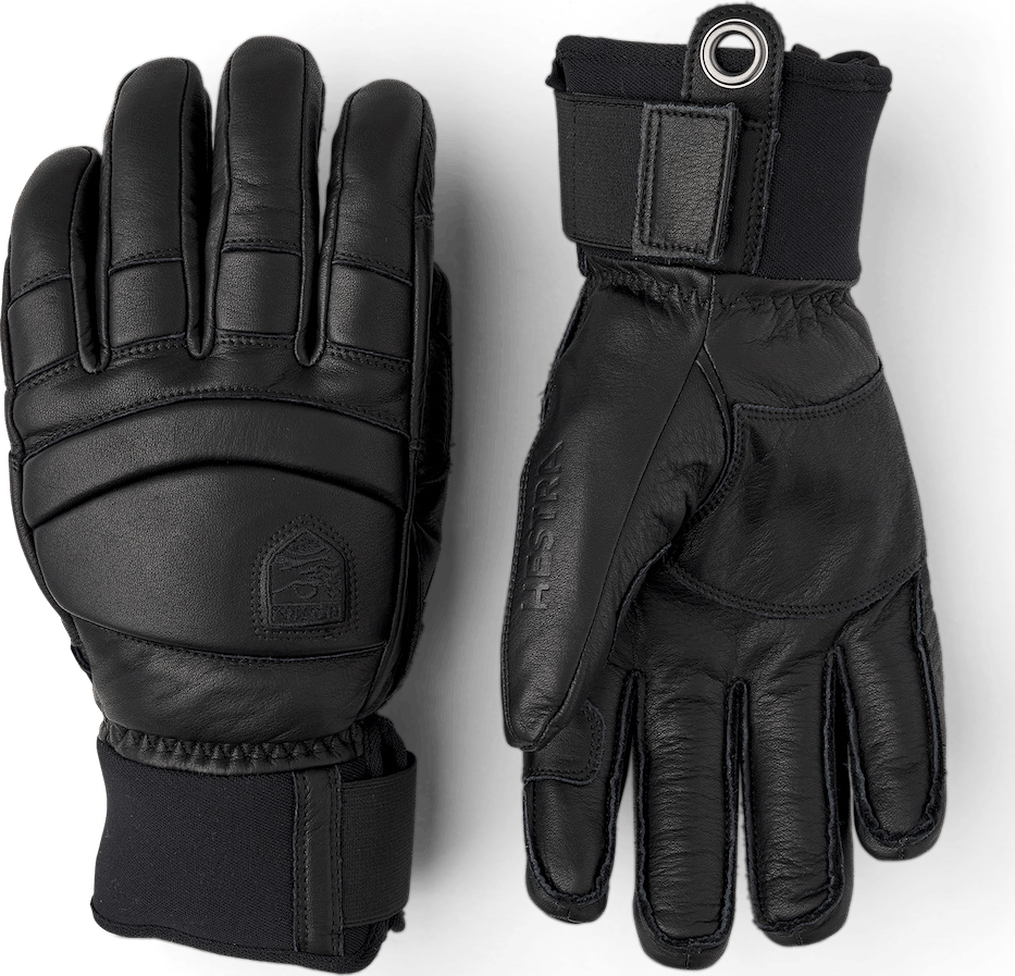 Hestra Fall Line 5-Finger Black/Black