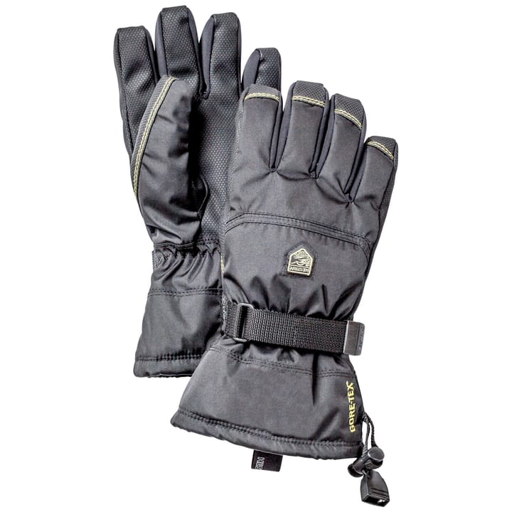 Hestra Juniors' GORE-TEX Gauntlet Black Hestra