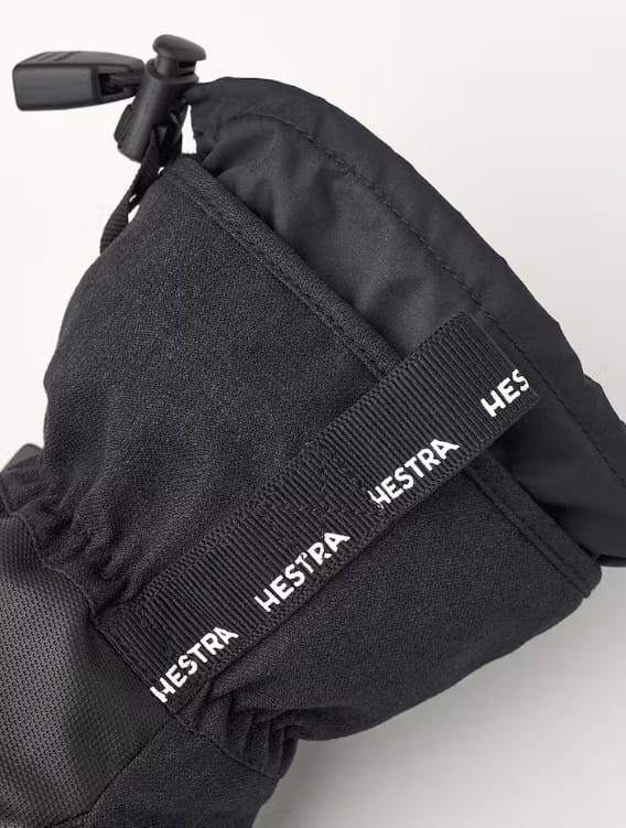Hestra GORE-TEX Perform 5 Finger Black/Black Hestra