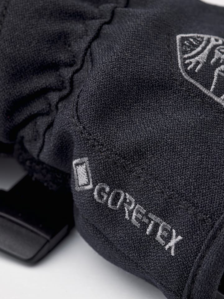 Hestra Juniors' Gore-Tex Atlas 5 Finger Black Hestra