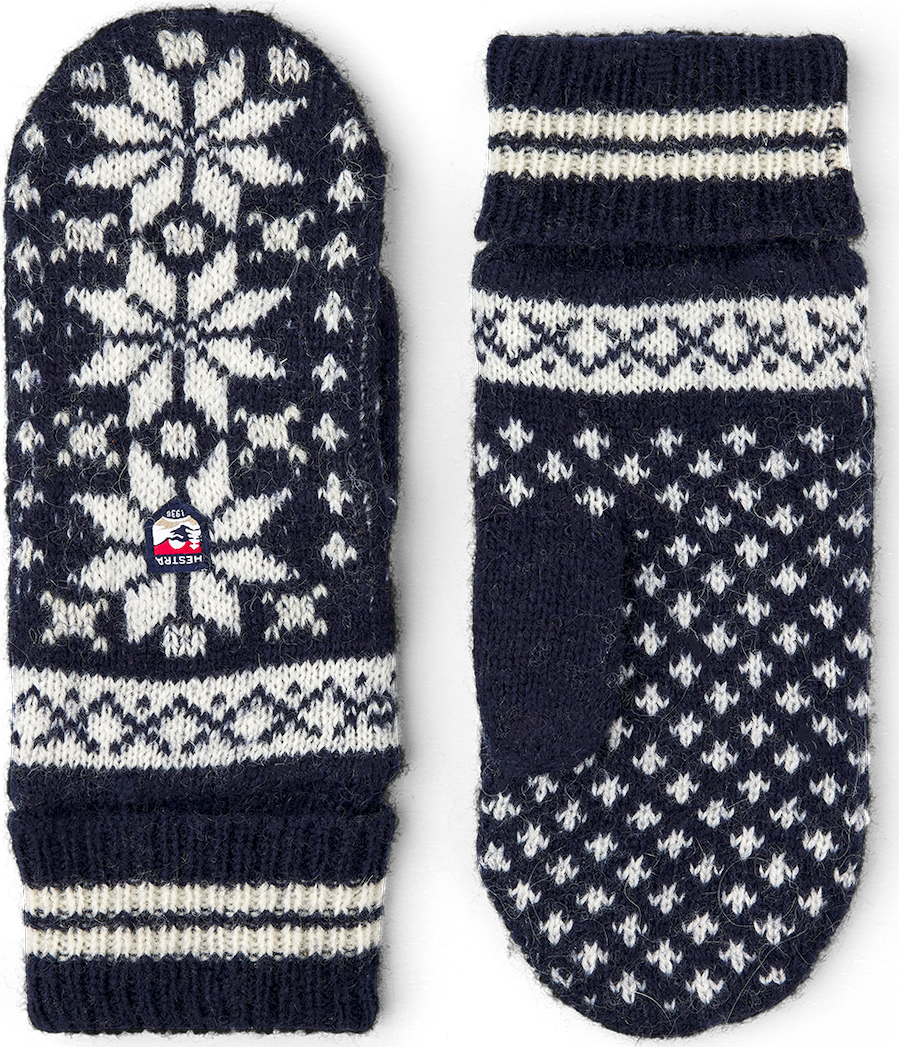 Hestra Kids' Nordic Junior - Mitt Red/Offwhite