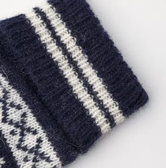 Hestra Kids' Nordic Junior - Mitt Navy/Offwhite Hestra