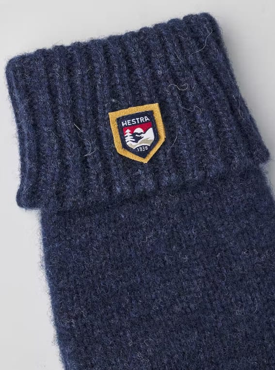 Hestra Lana Wool Mitt Navy Hestra