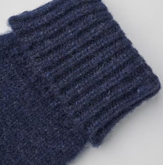 Hestra Lana Wool Mitt Navy Hestra