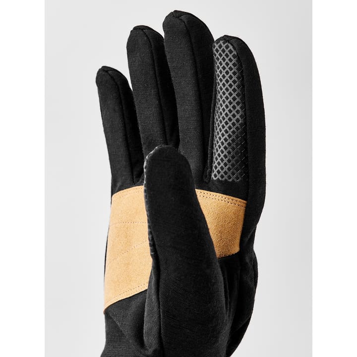 Hestra Merino Windwool Liner - 5 Finger Black Hestra