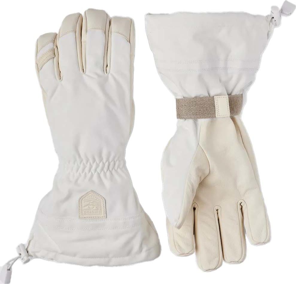 Hestra Mono Wool 5-Finger Offwhite