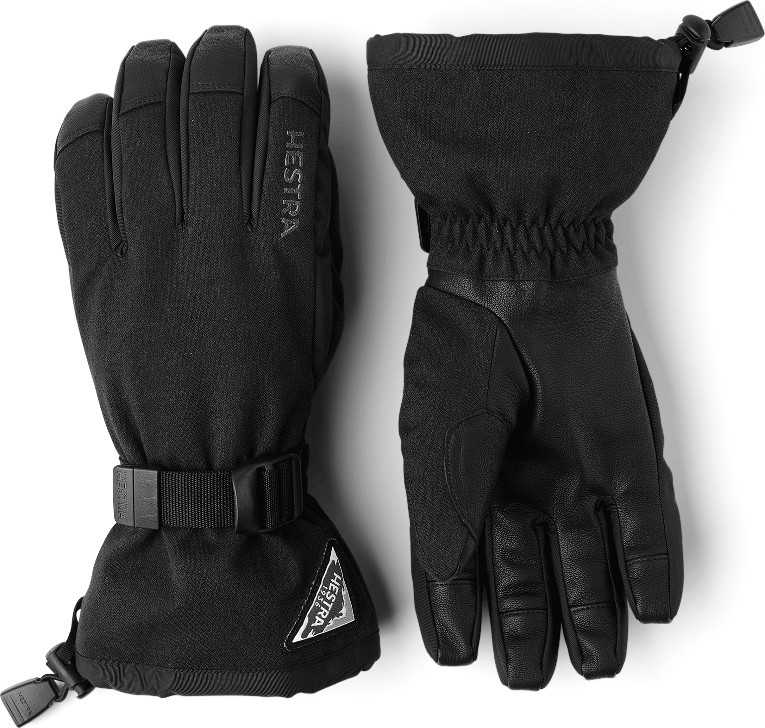 Powder Gauntlet 5-Finger Svart