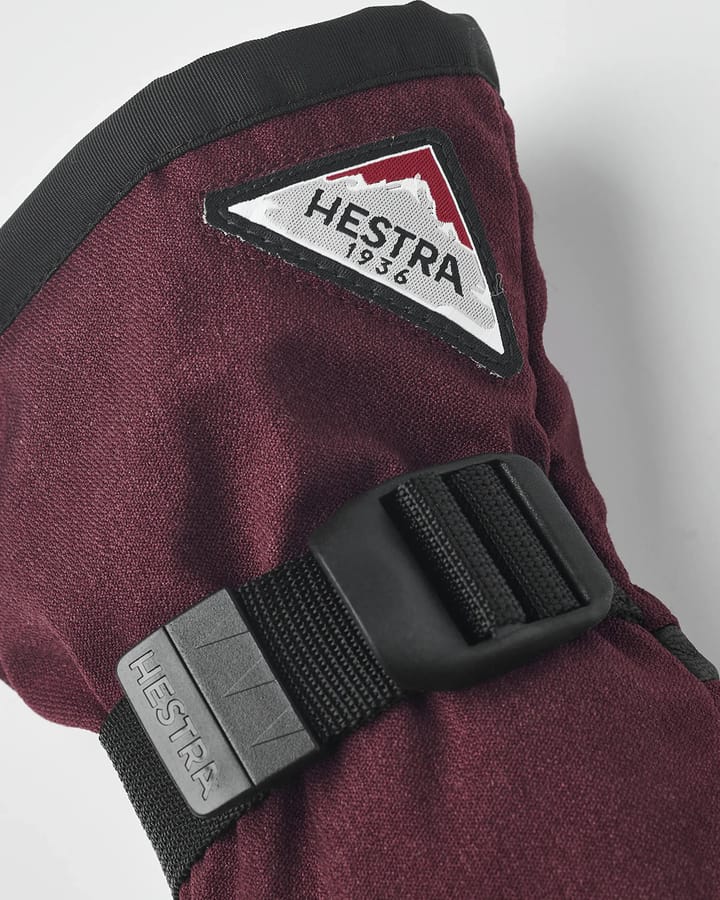 Hestra Powder Gauntlet 5-Finger Bordeaux Hestra