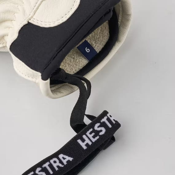 Hestra Wakayama 5-Finger Almond White/Almond White Hestra