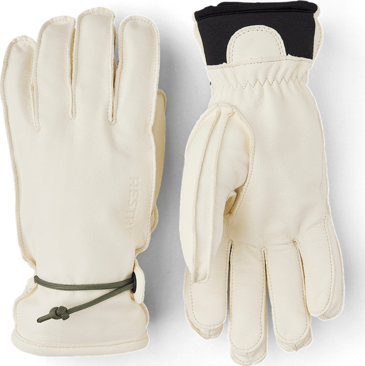 Hestra Wakayama 5-Finger Almond White/Almond White Hestra