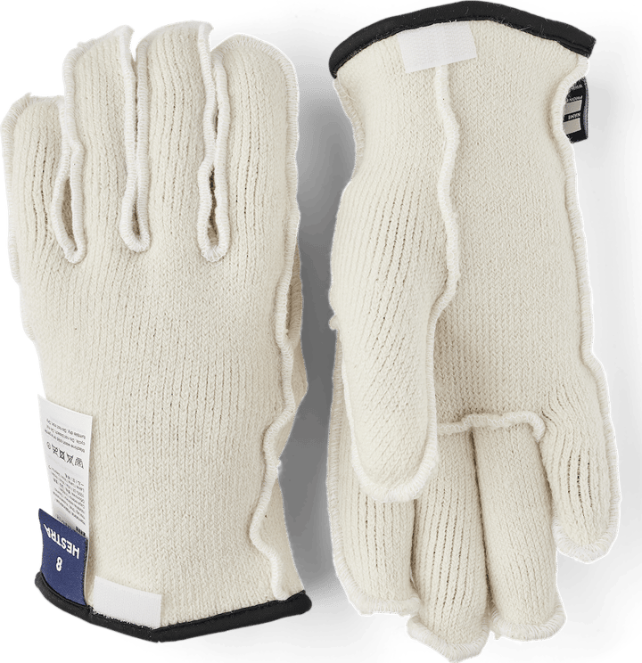 Hestra Wakayama Wool Liner 5-Finger Offwhite Hestra