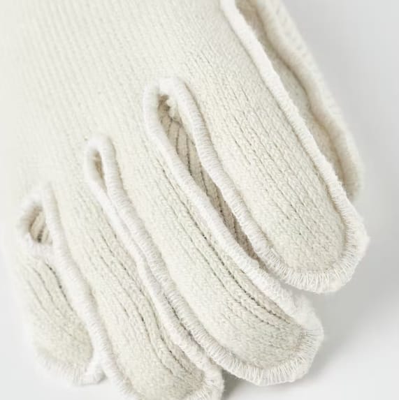 Hestra Wakayama Wool Liner 5-Finger Offwhite Hestra