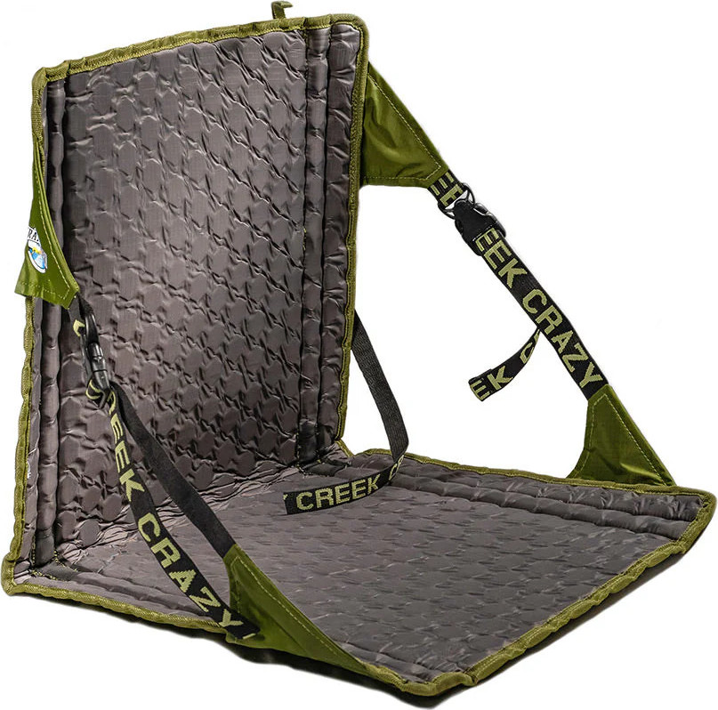 Crazy Creek Hex 2.0 Original Chair Olive / Slate Grey  OneSize