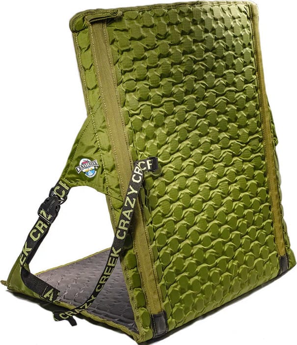 Crazy Creek Hex 2.0 Longback Chair Olive / Slate Grey Crazy Creek Crazy Creek Hex 2.0 Longback Chair Olive / Slate Grey Crazy Creek