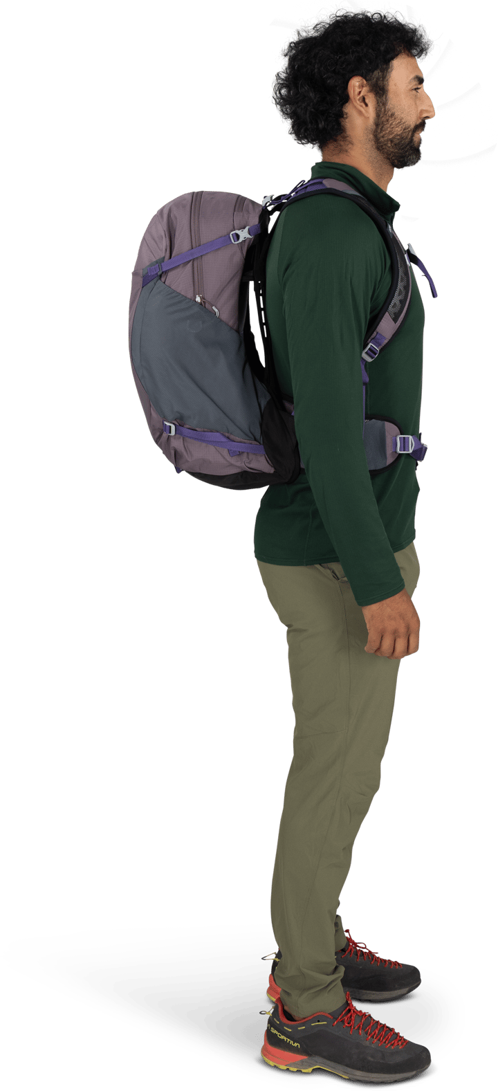 Osprey Hikelite 28 Graphite Purple Osprey