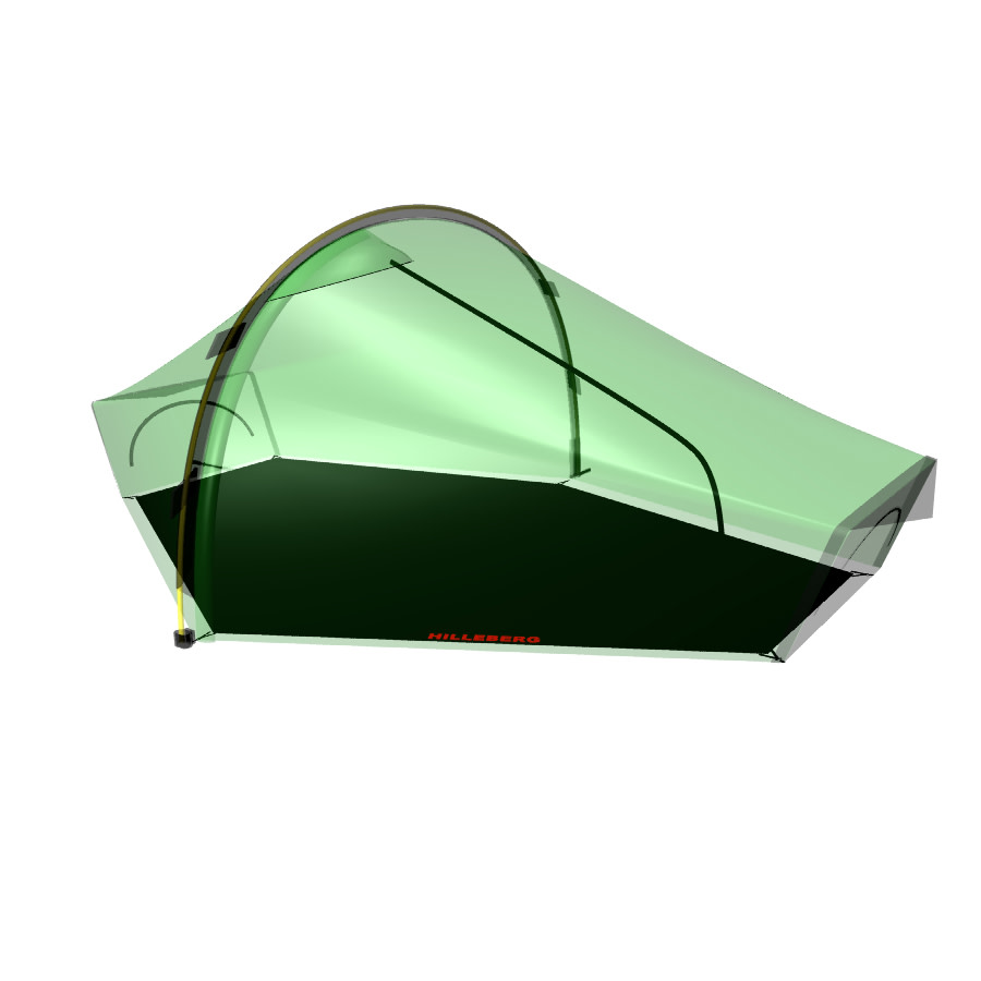 Hilleberg Akto/Enan Footprint Black Zeltzubehör OneSize