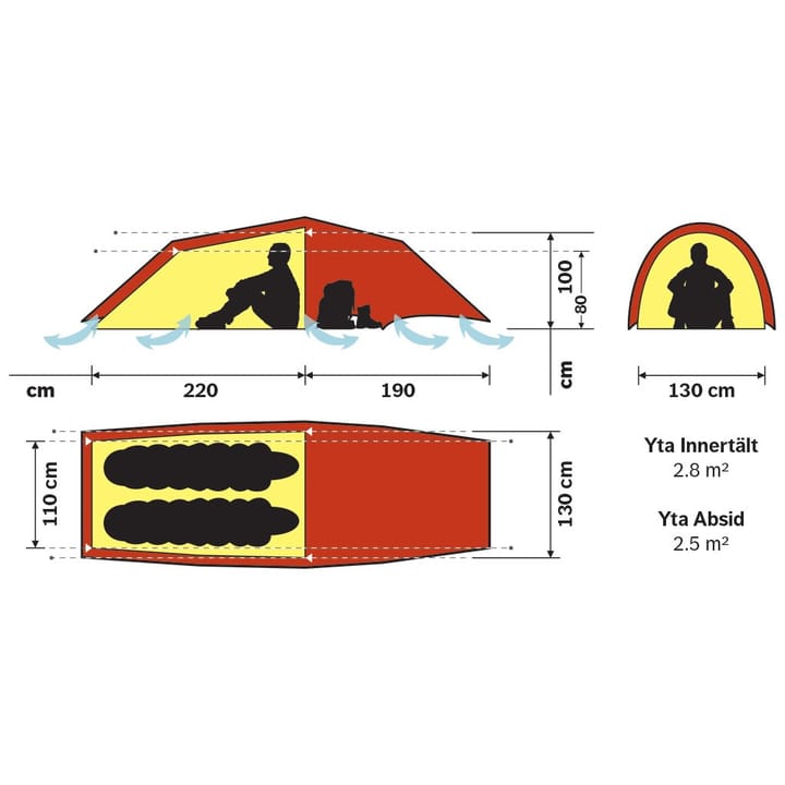 Hilleberg Anjan 2 GT Sand Hilleberg