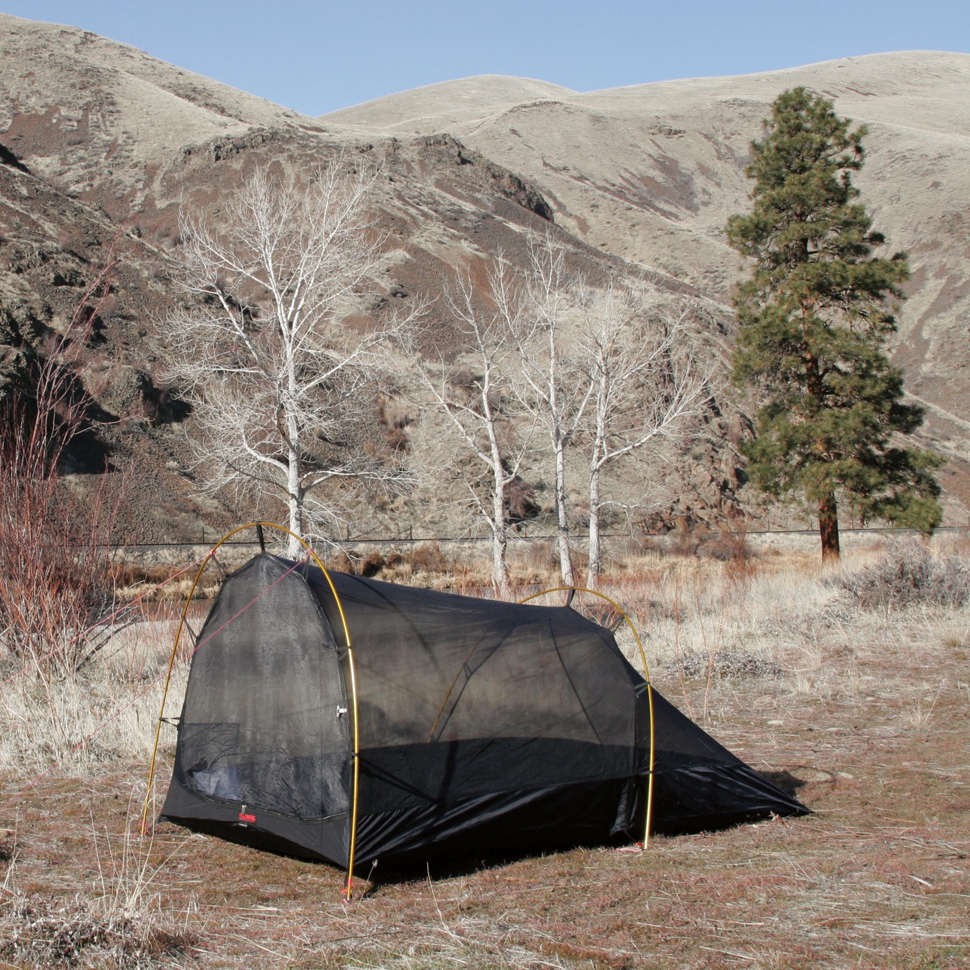 Anjan 3 Inner Tent Mesh Svart