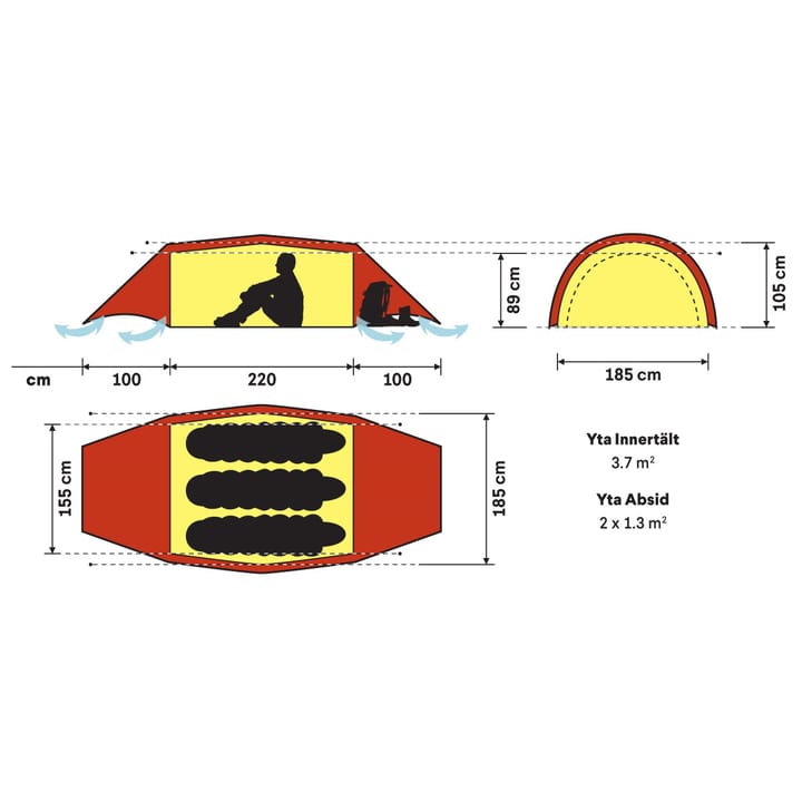 Helags 3 sand Hilleberg