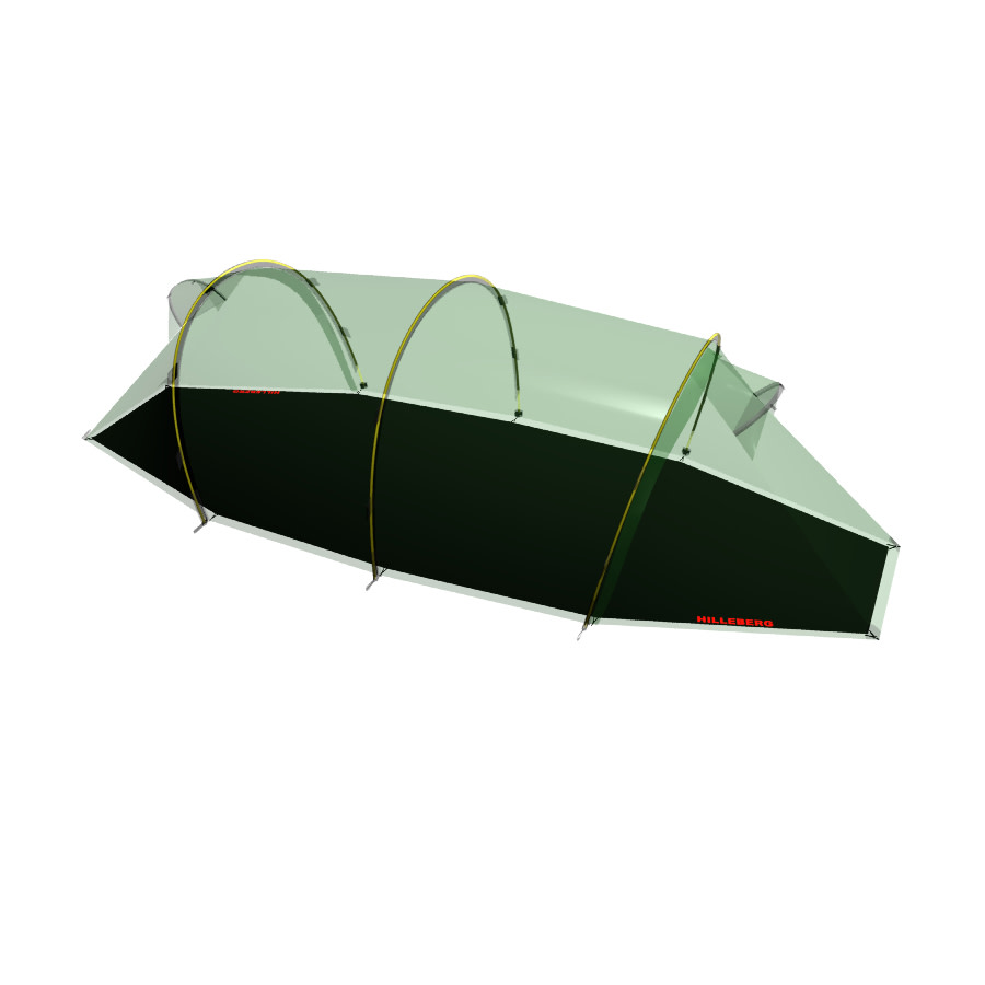 Hilleberg Kaitum 2 Footprint Black Telttatarvikkeet OneSize