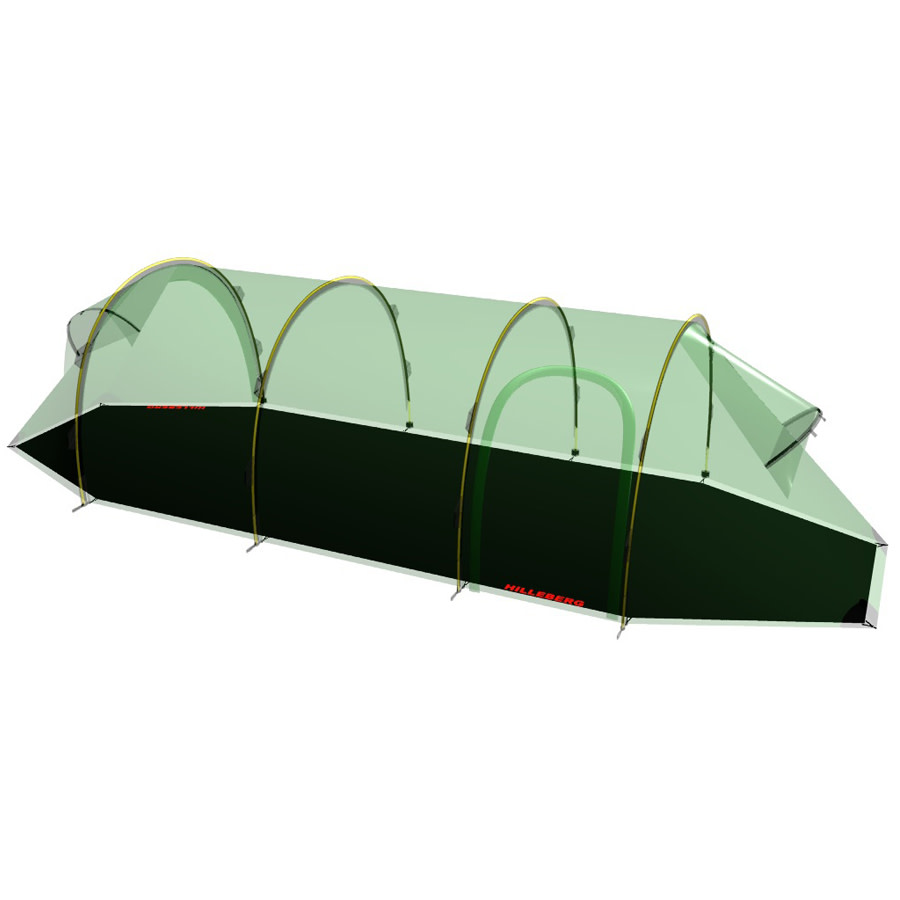 Hilleberg Keron 3 GT Footprint Black Tälttillbehör OneSize