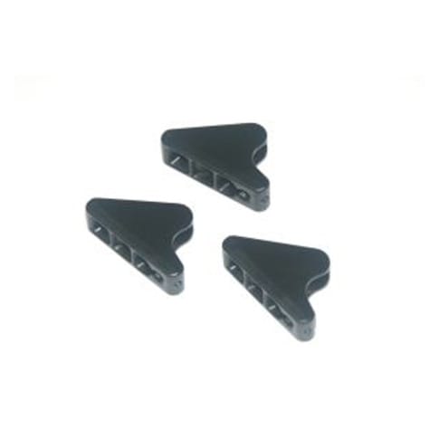 Hilleberg Linsträckare för 3mm Lina (10 pcs) Black Hilleberg