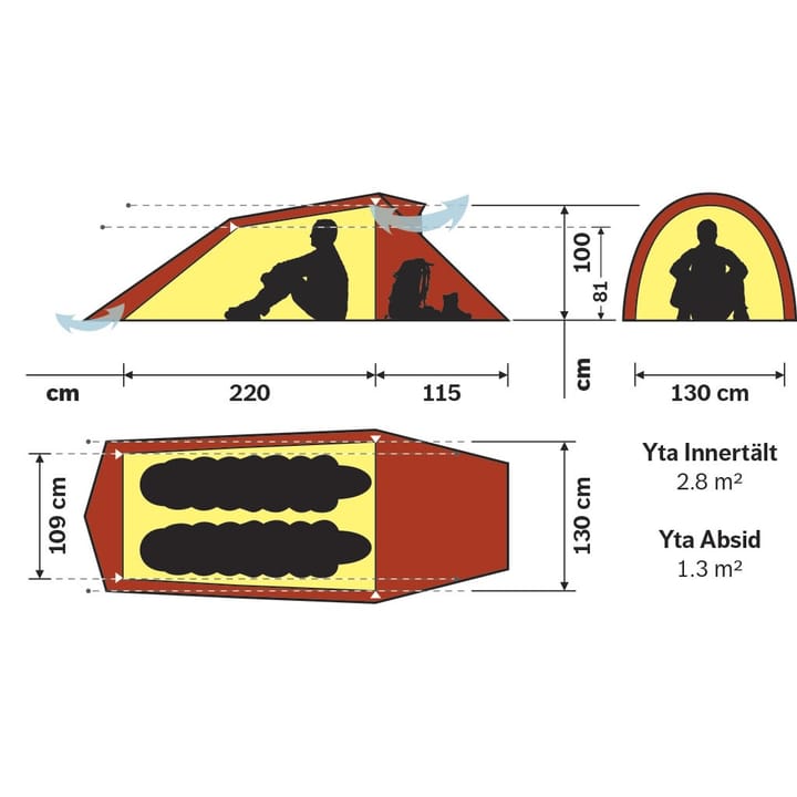 Hilleberg Nallo 2 Sand Hilleberg Hilleberg Nallo 2 Sand Hilleberg