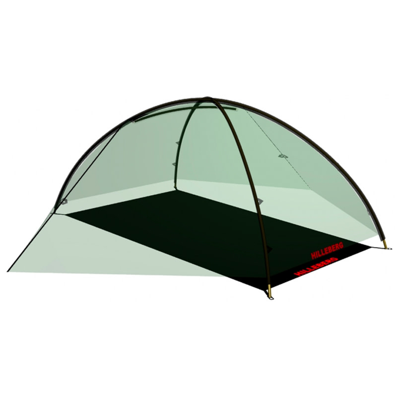 Hilleberg Rogen Footprint Black Tälttillbehör OneSize