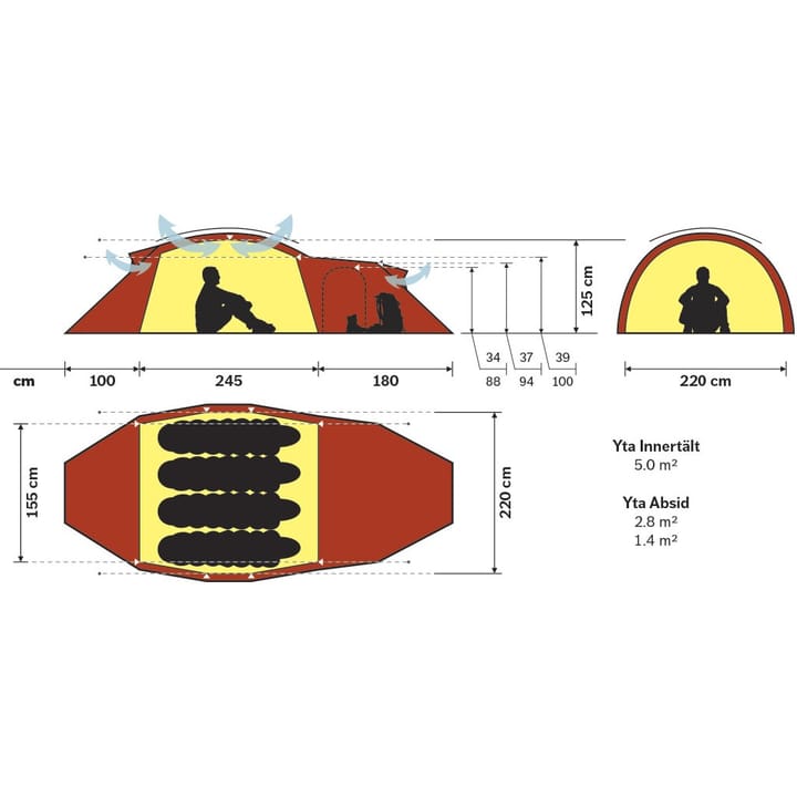Hilleberg Saitaris Red Hilleberg