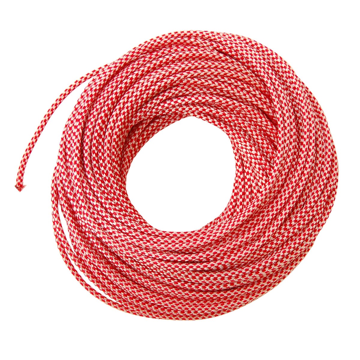 Hilleberg Tältlina 3mm/25m Red/White Tälttillbehör OneSize