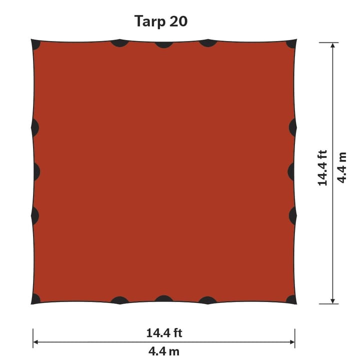 Hilleberg Tarp 20 XP Red Hilleberg
