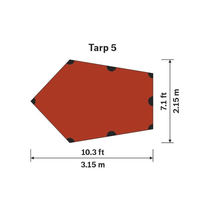 Tarp 5 Grön Hilleberg