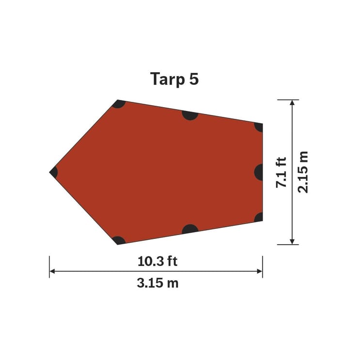 Hilleberg Tarp 5 Sand Hilleberg